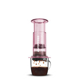 AEROPRESS CLEAR PINK COFFEE MAKER