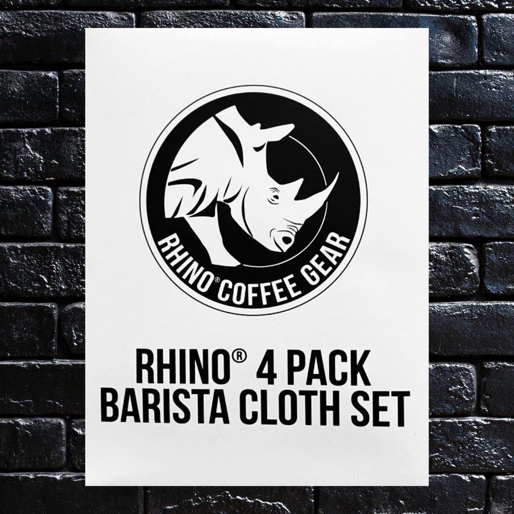 Rhino Coffee Gear 4 pack Barista Cloth set – YO1 Coffee Co