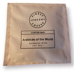 Arabicas of the world -Coffee bags